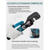 AMZCNC Hydraulic Crimping Tool with 9 Sets of American Standard