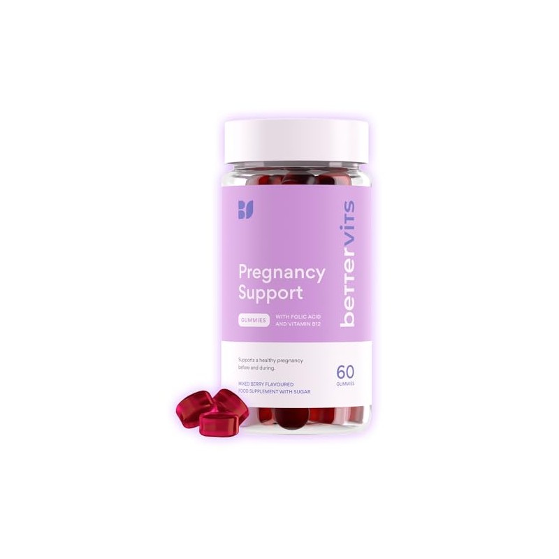 Bettervits Pregnancy Vitamins for Women with Folic Acid & Vitamin