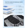 Carer 3 Pack Cool & Breathable Men's Incontinence Boxer Briefs,