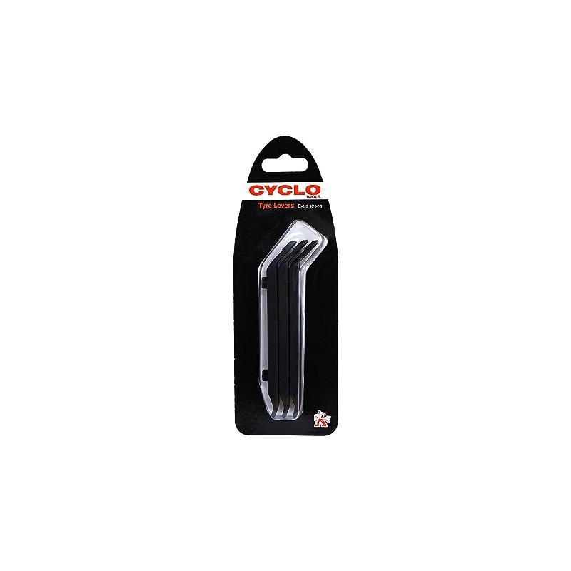 Cyclo Tools Reinforced Tyre Lever, Black