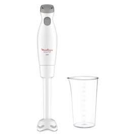 Moulinex Easychef DD45A1 Hand Blender, 450 W, 2 Speed Levels, Zelkrom Blades, White
