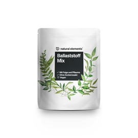 Ballaststoff Mix – 600g – 9 natürliche Quellen – mit Inulin und Akazienfaser – gut verdaulich für den Darm – vegan, ohne Zuckerzusatz – in Deutschland produziert & laborgeprüft