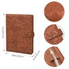 VANRA Leather Padfolio Portfolio Binder Writing Notepad Planner Organizer