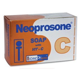 Jabón En Barra Limpiador Neoprosone Vitamina C - Para Rostro Y Cuerpo - Reduce Manchas, Blanquea Y Aclara- Hidratante Y Calmante - con Alfa Arbutina Y Aceite De Ricino -para Todo Tipo De Piel