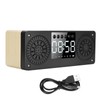 Mini Digital Alarm Clock Speaker, Portable Multifunctional Horn with Radio
