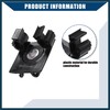 TUCKBOLD No.34406854898 Parking Brake Cable Clip Retainer 1Pcs Black