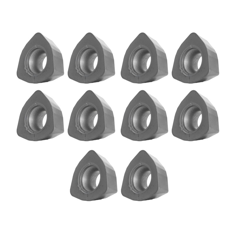 10Pcs Carbide Turning Inserts Indexable Coated Blade for Wood Milling