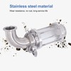 Sanitary Elbow Fitting 90° Stainless Steel Good Sealing Rustproof Pipe