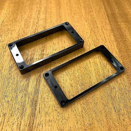 Guitar Tools Int’l Humbucker Mounting Ring - Set of 2 - Black - MR-RB/MR-FB