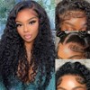 Water Wave Lace Front Wigs Human Hair 13x6 Full Frontal