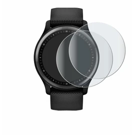 BROTECT Full Cover Protective Film Matt for Garmin Vivomove Sport (Pack of 2) - Full Screen Screen Protector Film, 3D Curved, Anti-Reflection