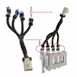 [2025 Upgraded] 2Pcs 89017477 Ignition Coil Harness Connector for G*MC Savana 2500 2003-2007 V8 4.8L/6.0L