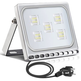 Fairyland LED Spotlight with Plug, 10 W, 20 W, 30 W, 50 W, 100 W, LED Flood Light, Flood Light, IP65 Waterproof, 30W