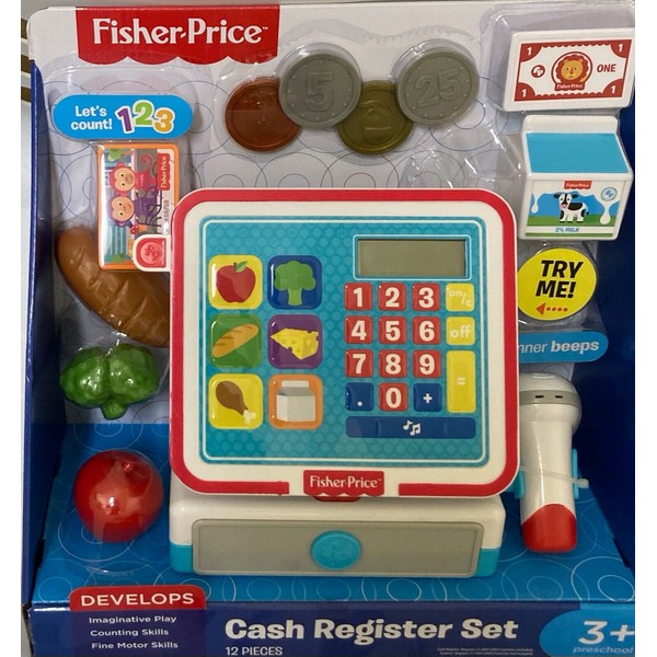 Fisher-Price NIB Fisher-Price Cash Register Set Toy
