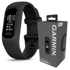 Garmin Vivosmart 5 Smart Fitness and Health Activity Tracker - White S/M