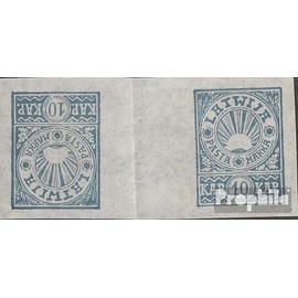 Latvia 24BK (complete.issue.) without gumming as expended unused 1919 Postage stamp (Stamps for collectors)