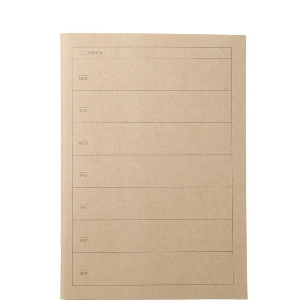 MUJI Planner (Weekly Planner A5 Size)