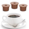 3Pcs Reusable Refillable Coffee Capsule Filter Cup for Caffitaly, Economical
