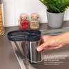 bremermann Stainless Steel Sink Organizer with Sponge Holder and Dish