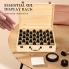 Pure Vie Wooden Essential Oil Storage Box Travel Organizer Case