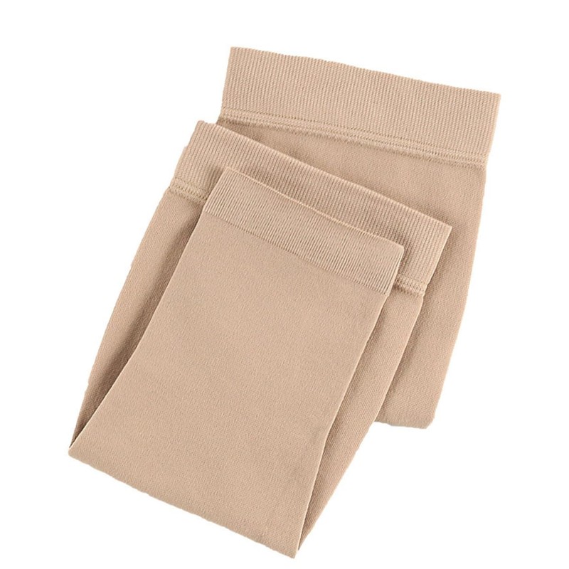 SAFIGLE 3 Pairs Compression Socks for Women Xxl Beige Calf