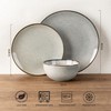 GBHOME Ceramic Dinnerware Sets for 6, 18 Pieces Stoneware Plates