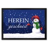 speecheese Snowman Doormat in 35 x 50 cm as a