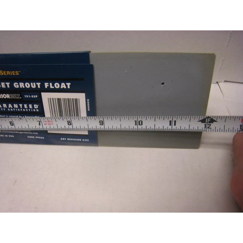 Superiorbilt 151-55P Offset Tile Flooring Grout Float Made USA 3"