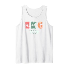 EKG TECH ECG Technician Tank Top