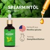 MISIJI Spearmint Ätherisches Öl 50ml, 100% natürlich, Aromatherapie Ätherisches Öl