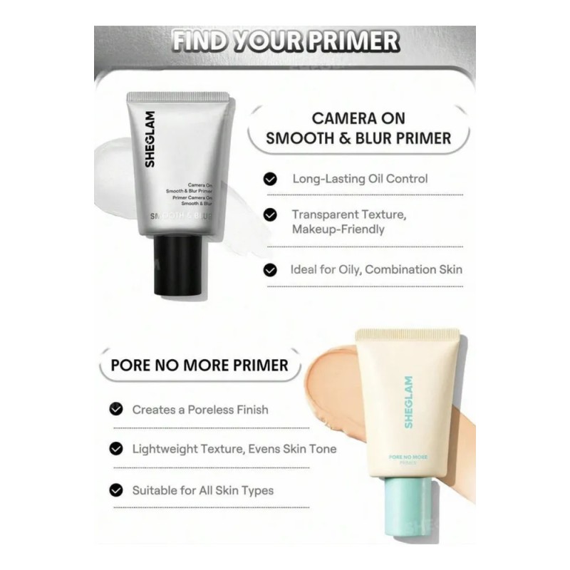 Imprimador con efecto satinado Sheglam Smooth & Blur
