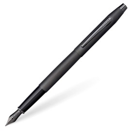 Cross Classic Century Brushed Black PVD Fountain Pen with Medium Nib