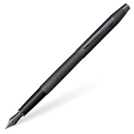 Cross Classic Century Brushed Black PVD Fountain Pen with Medium Nib