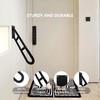 2 Pack U-Shaped Hand Railings for Outdoor Steps, Heavy Duty