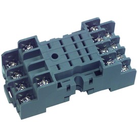 SY4S-05 - Relay Socket, DIN Rail, Panel, Screw, 14 Pins, 7 A, 300 V, GT5Y Series (Pack of 5) (SY4S-05)