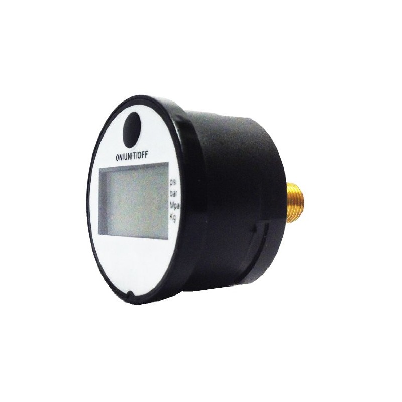Kodiak Controls KCDG158145 Digital Pressure Gauge 0-145PSI/0-10BAR, 1/8" NPT, Gas