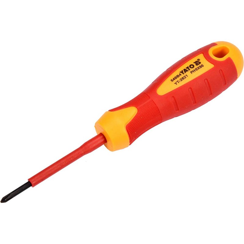 Yato yt-2821 – Insulated Screwdriver 1000 V PH0 x 60