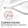 Titania Cuticle Nippers 10 cm – Stainless Steel, Rustproof, on