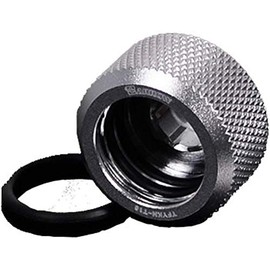 Barrow G1/4-16mm OD Twin Seal Hard Tube Compression Fitting - Shiny Silver