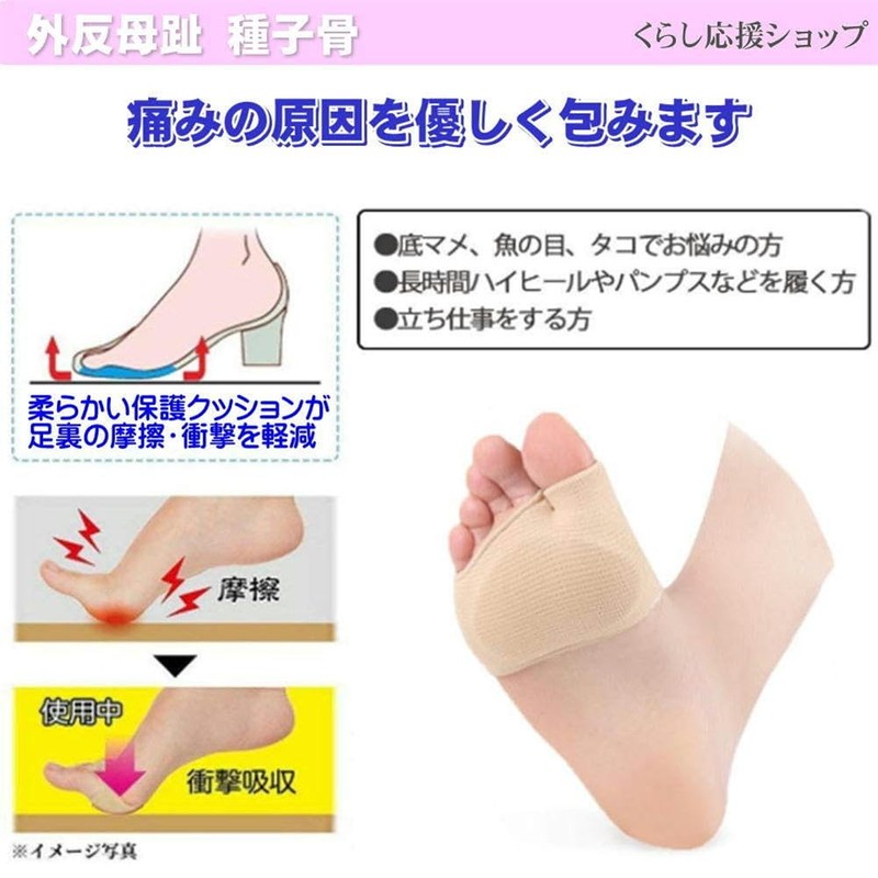 Foot Protection Pad, Sole Support, Foot Cushion, Shock Absorption, Supporter,