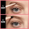 Maybelline Lapiz para Cejas Total Temptation, Medium Brown, 5 g