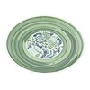 Blue Rose Polish Pottery - Blue Floating Fern Dinner Plate