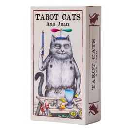 Tarot Cards, 78 Cards, Tarot Divination, Tarot Cats, Japanese Instruction Manual Included (English Language Not Guaranteed)