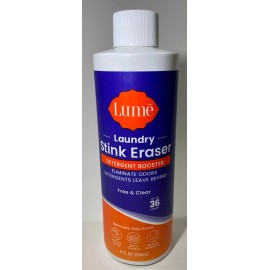 Lume Laundry STINK ERASER Detergent Booster Eliminate Odors Free & Clear Sealed