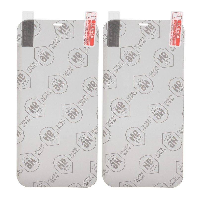 2 Set Private Screen Protector Scratch Proof Anti Fingerprint Ultra