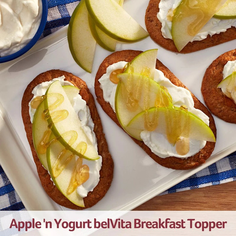 belVita Cinnamon Brown Sugar Breakfast Biscuits 25 Packs 4 Biscuits