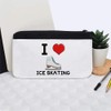 Azeeda 'I Love Ice Skating' Pencil Case (PC00040548)