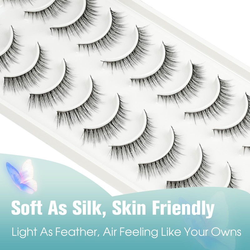 Obeyalash 3D-FR105 Natural Look 3D Eyelashes Natural False Lashes Strip