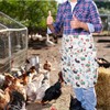 12 Deep Pockets Egg Apron, Chicken Egg Collecting Apron, Egg