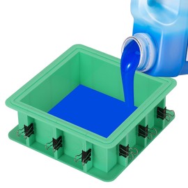 BBDINO Adjustable Mold Housing Kit for Silicone Molds Making - Plastic Silicon Mold Housing Kit - Free Combination & Tierable Mold Housing Kit- Ideal for Molds Casting, Soap Molds, Wax Molds etc.